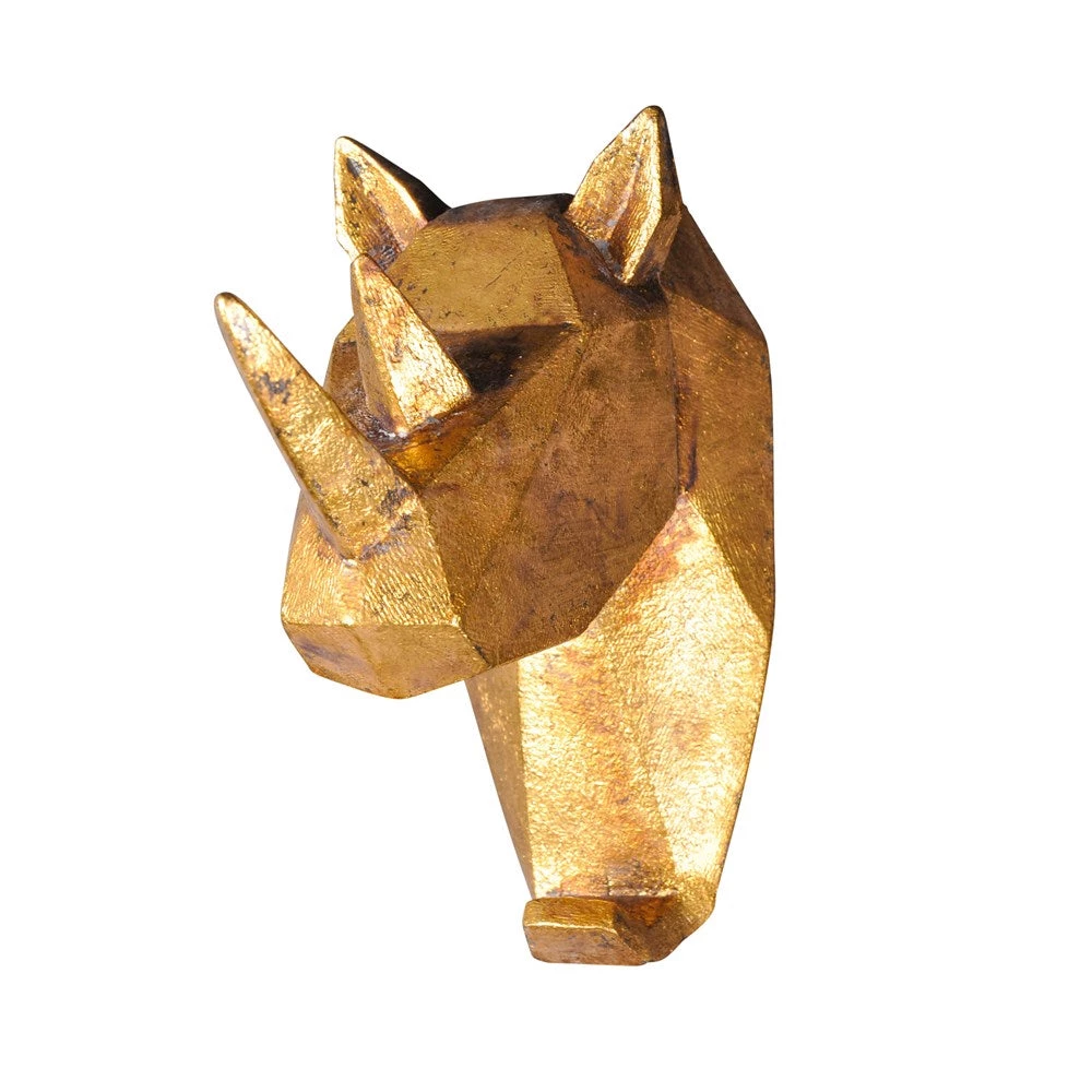 SLH DÉCOR Tribal Geometric Deer Head Wall Hook 1 SLH DÉCOR Tribal Geometric Deer Head Wall Hook