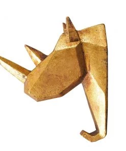 SLH DÉCOR Tribal Geometric Deer Head Wall Hook