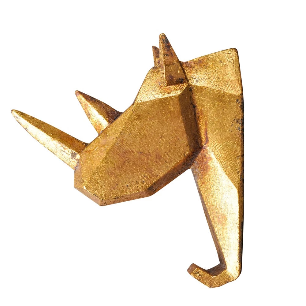 SLH DÉCOR Tribal Geometric Deer Head Wall Hook 2 SLH DÉCOR Tribal Geometric Deer Head Wall Hook