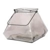 SLH Contemporary Pyramid Glass Lantern - Pink DÉCOR