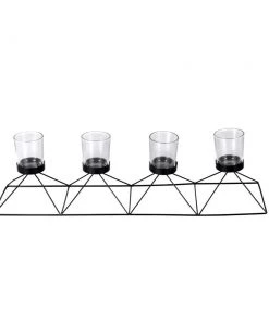 SLH Contemporary Geo Wire Tealight Holder DÉCOR