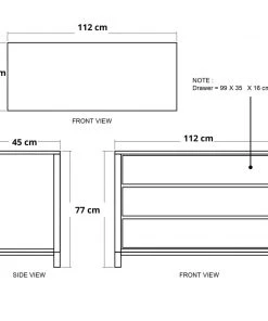 Karpenter INDOOR Solid Chest Of Drawers - European Oak 9 Karpenter INDOOR Solid Chest Of Drawers - European Oak