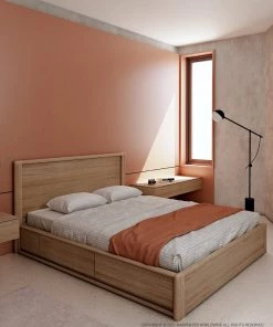 Karpenter Circa Queen Bed - European Oak INDOOR