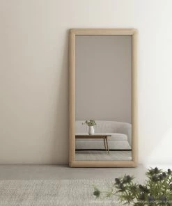 Karpenter INDOOR Vintage Floor Mirror - European Oak