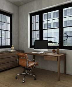 Karpenter INDOOR Solid Office Desk - FSC Teak