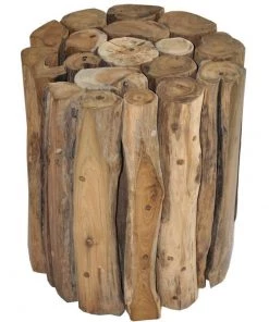 SLH INDOOR Woody Stool Round