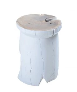 SLH INDOOR Woody Mushroom Stool White 5 SLH INDOOR Woody Mushroom Stool White