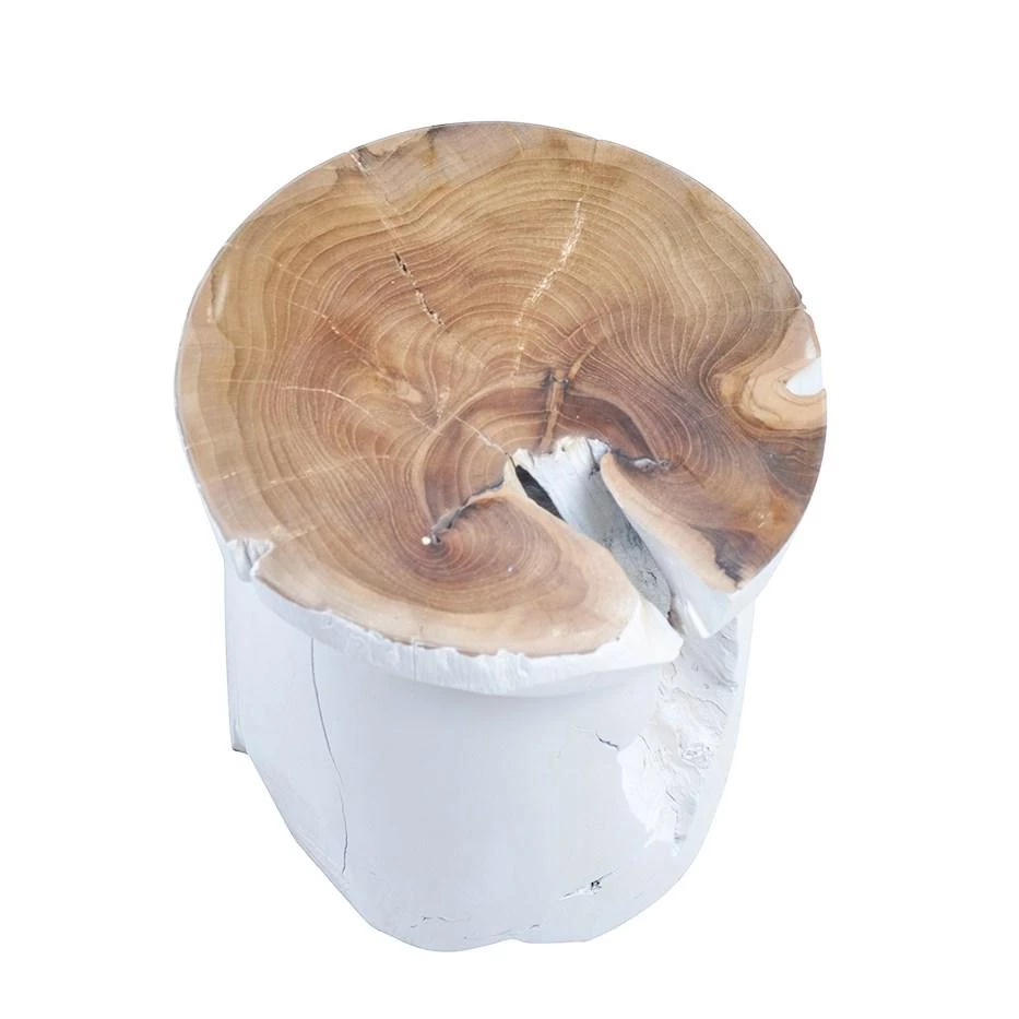 SLH INDOOR Woody Mushroom Stool White 2 SLH INDOOR Woody Mushroom Stool White