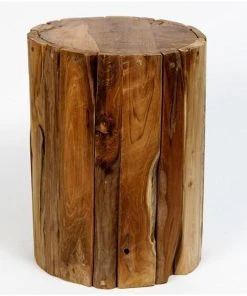 SLH Driftwood Drumstool INDOOR