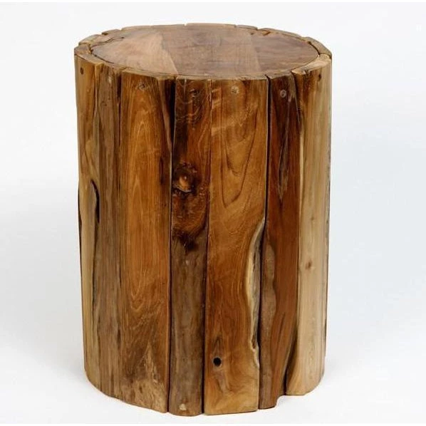SLH Driftwood Drumstool INDOOR 1 SLH Driftwood Drumstool INDOOR