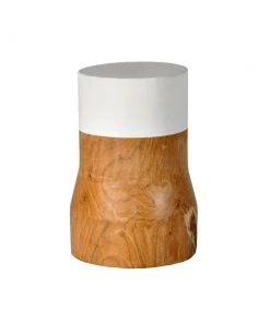 SLH DÉCOR Dipped Teak Block Decor