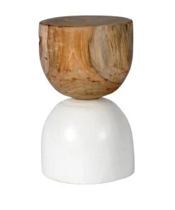 SLH Dipped Teak Hourglass Decor