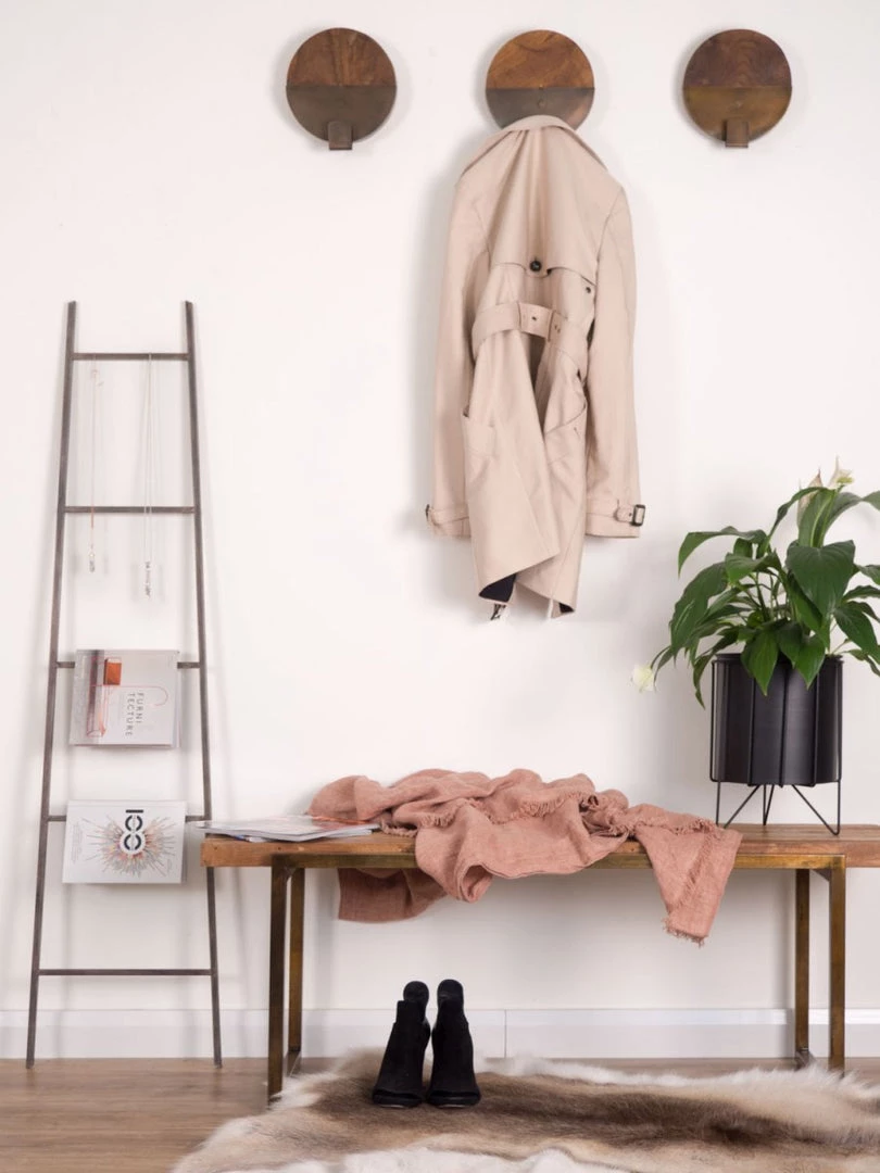 SLH Button Coat Hanger 11 SLH Button Coat Hanger