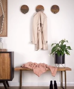 SLH Button Coat Hanger 14 SLH Button Coat Hanger