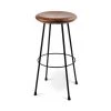 SLH Ironworx Barstool Black 75Cm