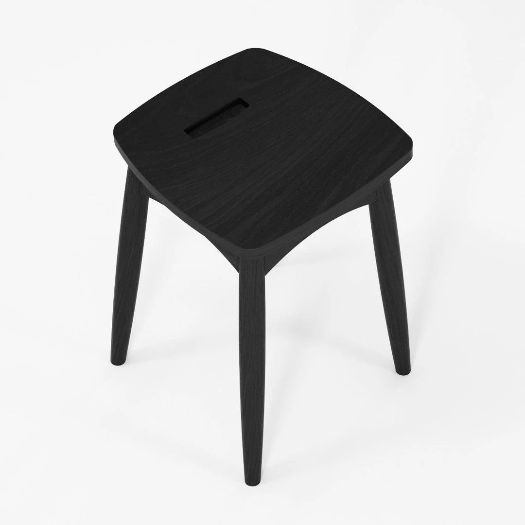 Karpenter Twist Stool - Satin Black INDOOR 2 Karpenter Twist Stool - Satin Black INDOOR