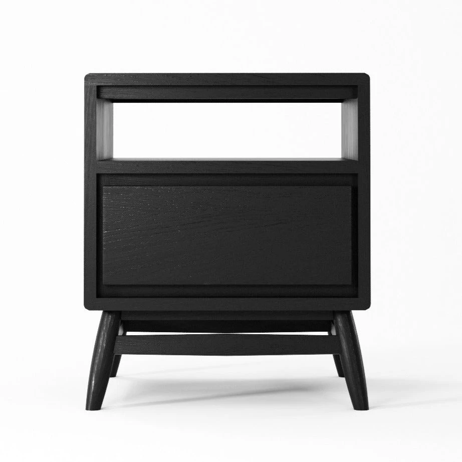 Karpenter Twist Side Table - Satin Black INDOOR 2 Karpenter Twist Side Table - Satin Black INDOOR