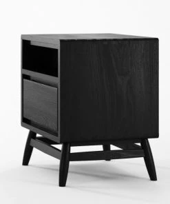Karpenter Twist Side Table - Satin Black INDOOR 6 Karpenter Twist Side Table - Satin Black INDOOR