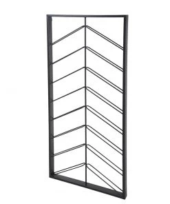 SLH Chevron Wine Rack - Iron