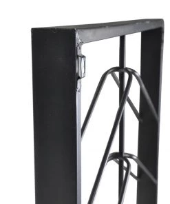 SLH Chevron Wine Rack - Iron 7 SLH Chevron Wine Rack - Iron