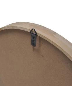 SLH Cooper Round Mirror - Rubber Wood