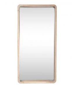 SLH Cooper Rectangular Mirror - Rubber Wood