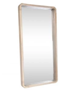 SLH Cooper Rectangular Mirror - Rubber Wood