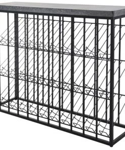 SLH Taylor Wine Rack - Gunmetal INDOOR