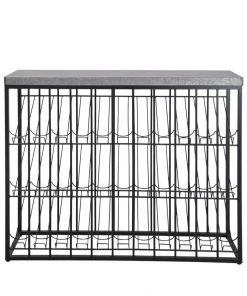 SLH Taylor Wine Rack - Gunmetal INDOOR