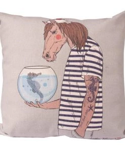 SLH Horse See Horse Cushion Cover DÉCOR