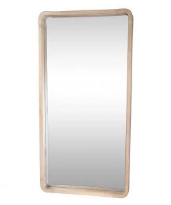 SLH Cooper Rectangular Mirror - Rubber Wood