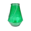 SLH Contemporary Geo Tear Drop Lantern - Green DÉCOR