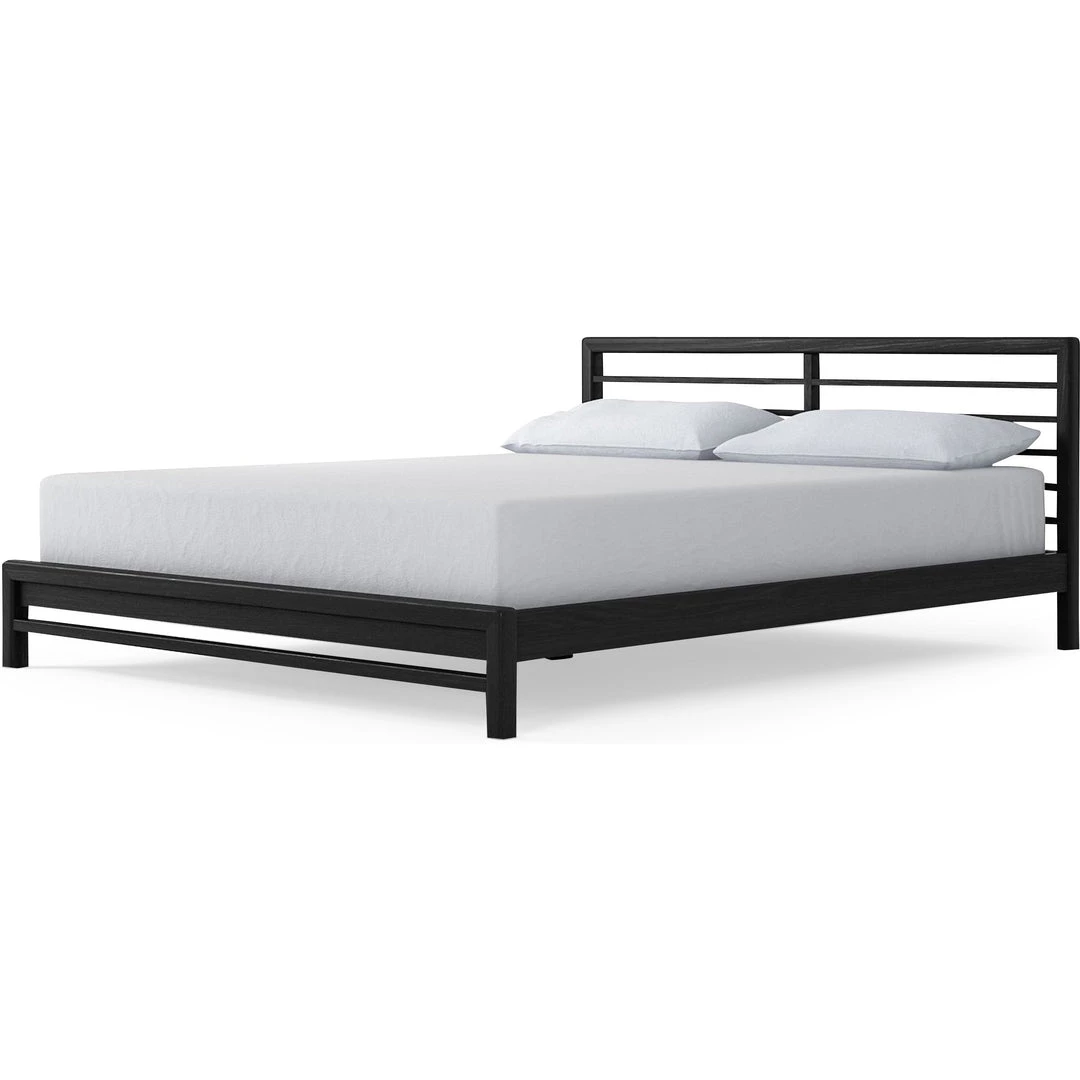 Karpenter INDOOR Jun King Bed - Satin Black 1 Karpenter INDOOR Jun King Bed - Satin Black