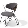 Marmo Loop Lounge Chair Black|Telegrey Seat