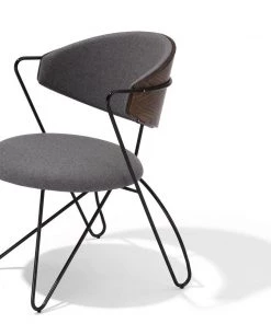 Marmo Loop Lounge Chair Black|Telegrey Seat