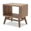 Karpenter Twist Bedside - FSC Teak INDOOR