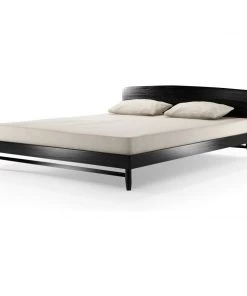 Karpenter INDOOR Twist Double Bed - Satin Black
