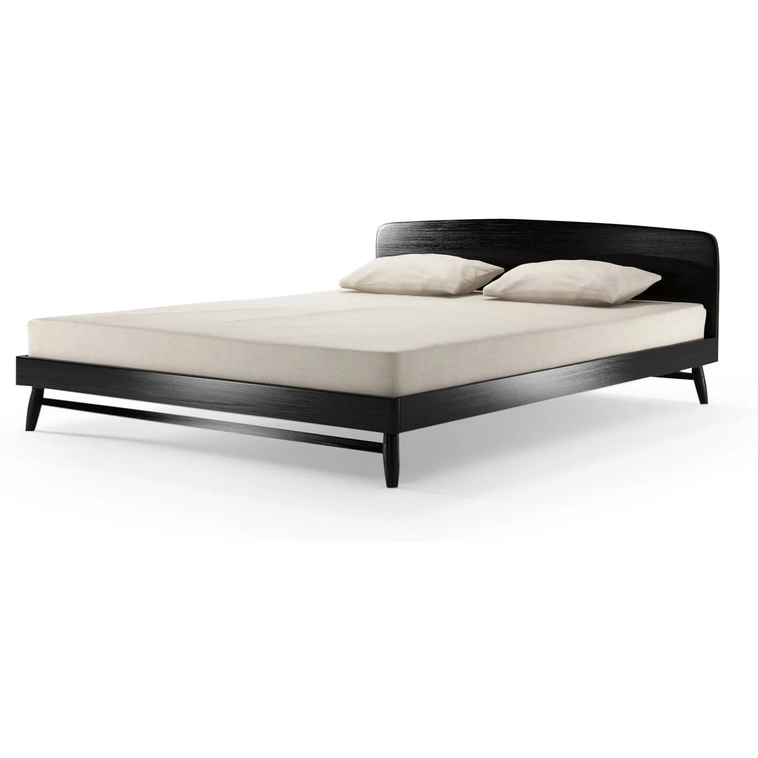 Karpenter INDOOR Twist Double Bed - Satin Black 1 Karpenter INDOOR Twist Double Bed - Satin Black