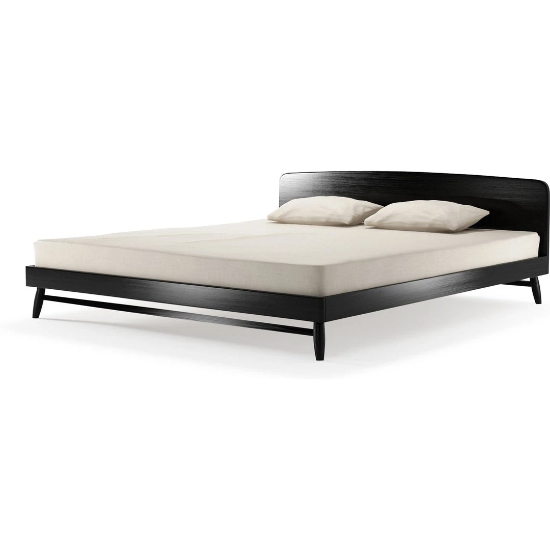 Karpenter Twist King Bed - Satin Black 1 Karpenter Twist King Bed - Satin Black