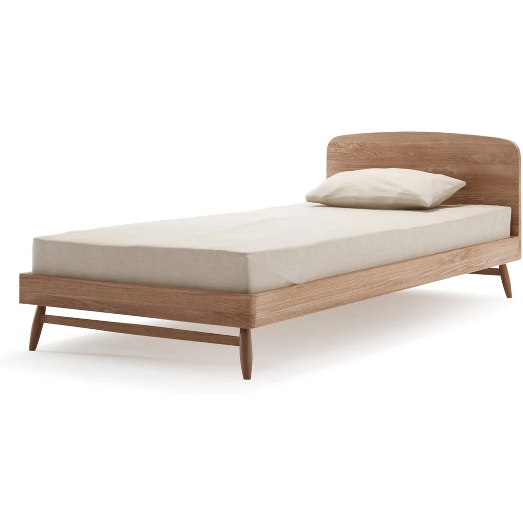Karpenter Twist King Single Bed - FSC Teak INDOOR 1 Karpenter Twist King Single Bed - FSC Teak INDOOR