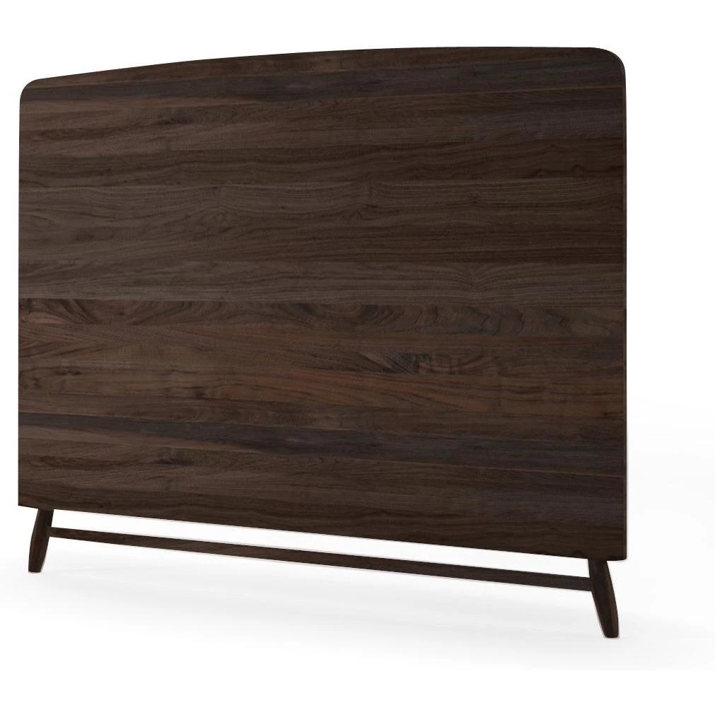 Karpenter INDOOR Twist Queen Size Headboard - American Walnut 1 Karpenter INDOOR Twist Queen Size Headboard - American Walnut