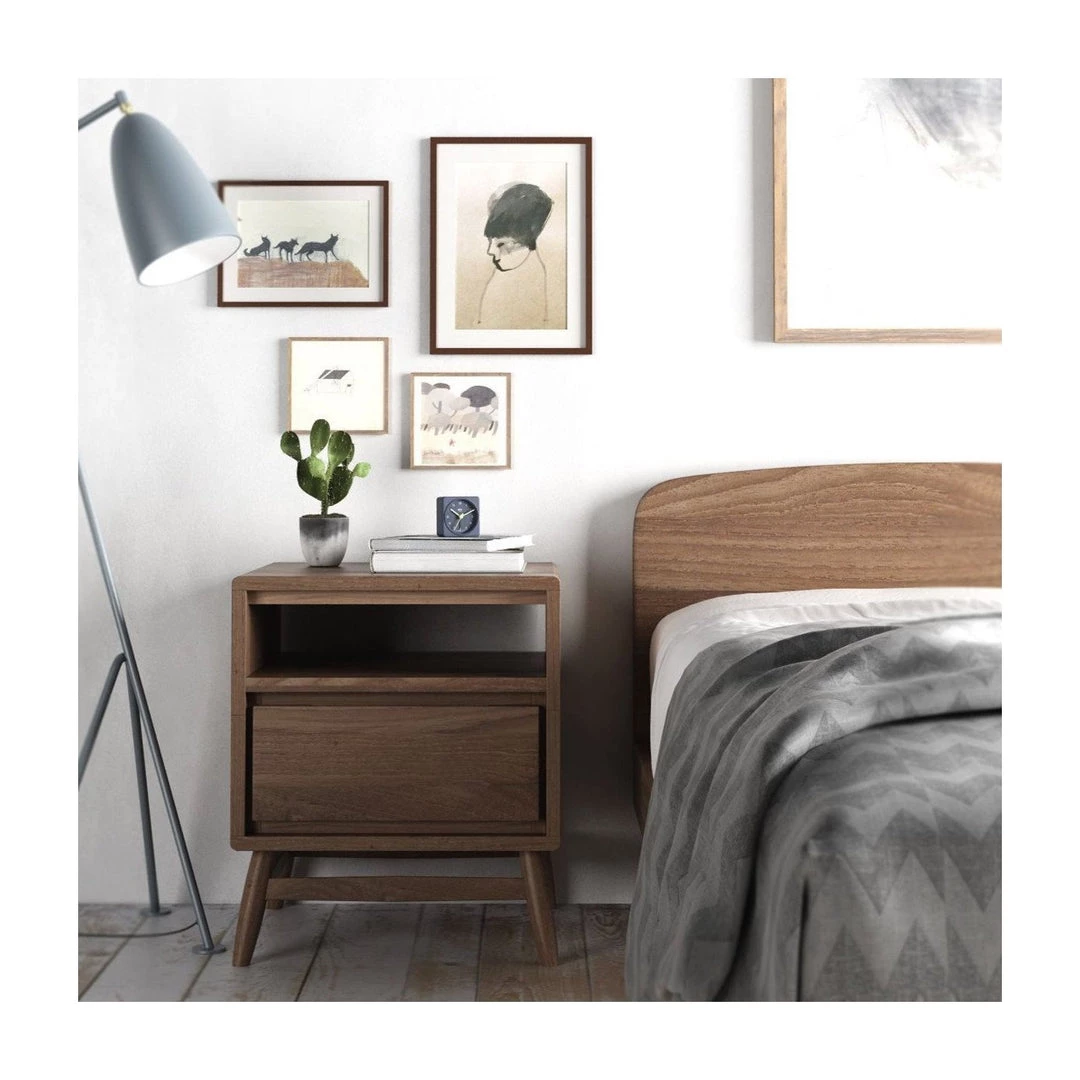 Karpenter Twist Side Table - FSC Teak 1 Karpenter Twist Side Table - FSC Teak