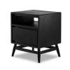 Karpenter Twist Side Table - Satin Black INDOOR