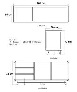 Karpenter INDOOR Vintage Sideboard - European Oak