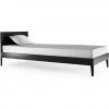 Karpenter INDOOR Vintage Single Bed - Satin Black