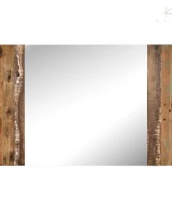 Kleo Wrap Boatwood Border Rectangular Mirror Bedroom